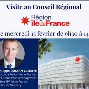 Session SDRIF-E – Rencontre avec Jean-Philippe Dugoin-Clément