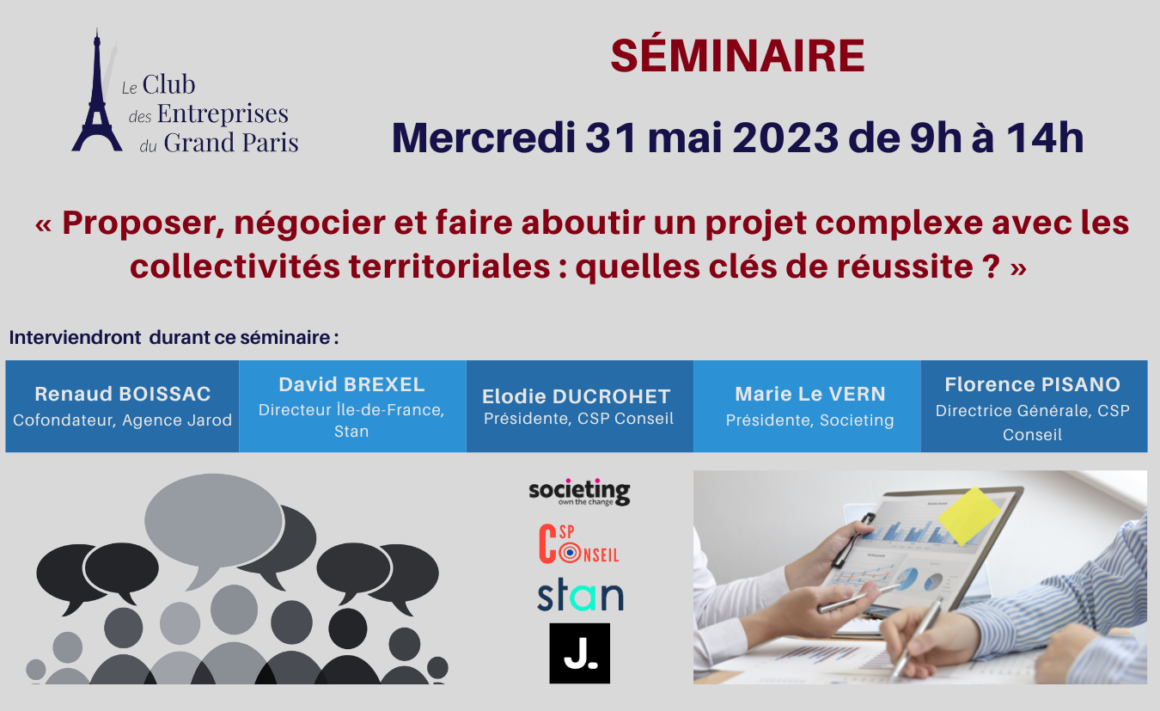 Négocier avec les collectivités territoriales