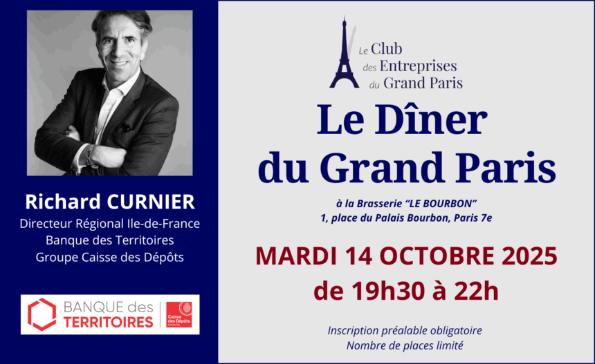 Dîner du Grand Paris avec Richard CURNIER