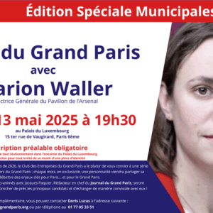 Édition Spéciale Municipales 2026 – Dîner avec Marion Waller