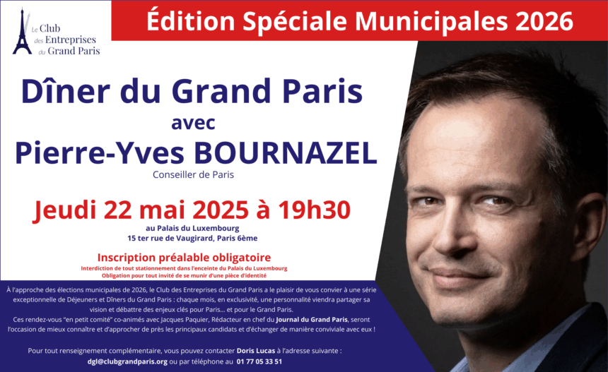 Édition Spéciale Municipales 2026 – Dîner avec Pierre-Yves Bournazel