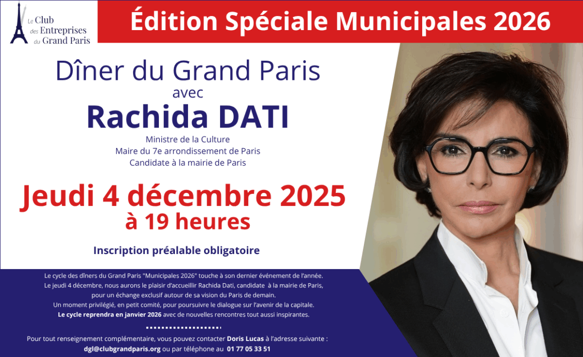 Edition Spéciale Municipale avec Rachida Dati (1) Édition Spéciale Municipales 2026 – Dîner avec Rachida DATI
