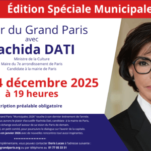 Édition Spéciale Municipales 2026 – Dîner avec Rachida DATI