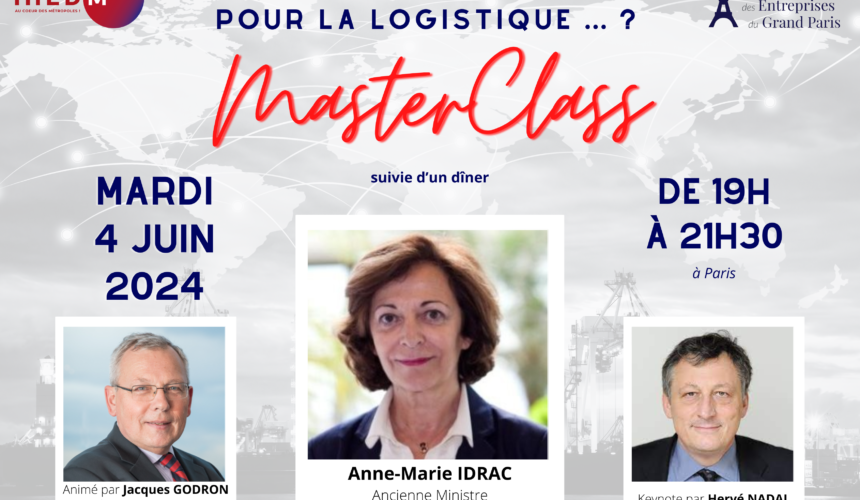 Quel Grand Paris demain pour la logistique ? avec Anne-Marie IDRAC
