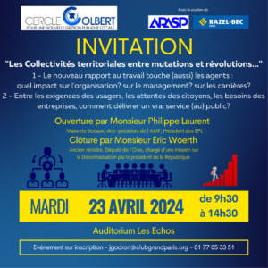 Colloque du Cercle Colbert