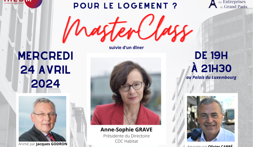 Quel Grand Paris demain pour le Logement ? avec Anne-Sophie GRAVE