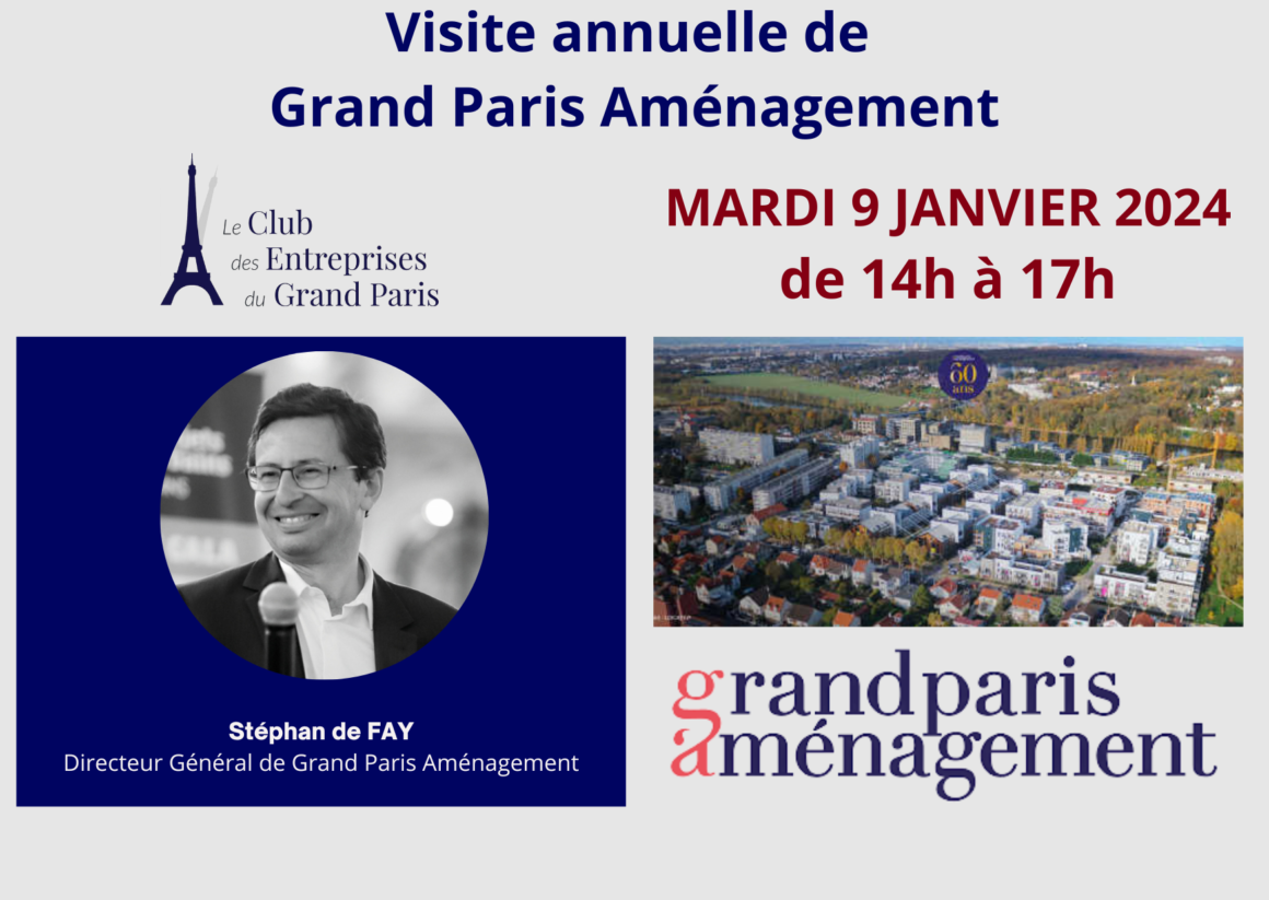 Visite annuelle de Grand Paris Aménagement