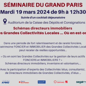 Schémas directeurs immobiliers des Grandes Collectivités Locales … Où en est-on ?