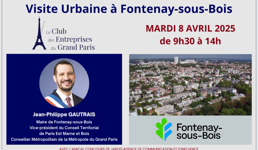 Visite urbaine à Fontenay-sous-Bois