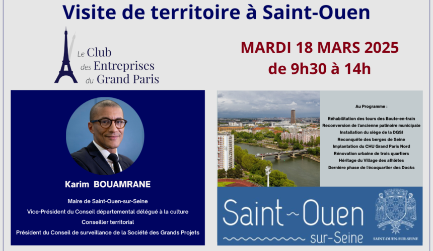 Visite de territoire à Saint-Ouen