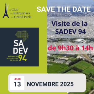 Save the Date – Visite de la SADEV94