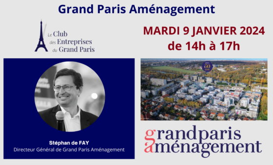 Visite annuelle de Grand Paris Aménagement